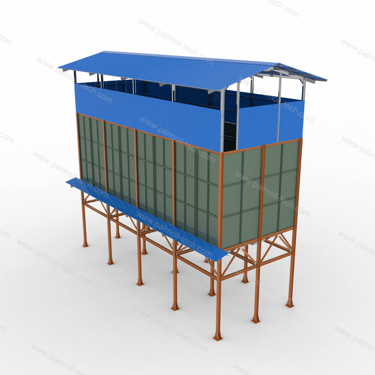 Palm Kernel storage bin