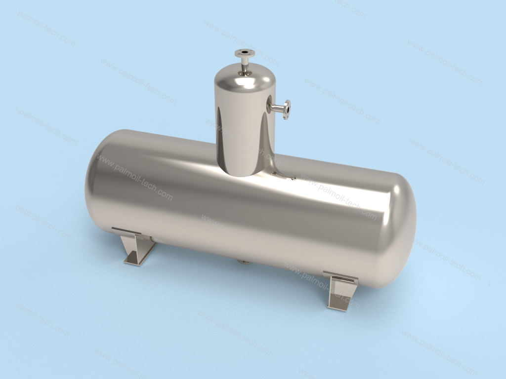 Sweet water flash separation tank