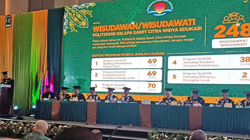 Politeknik Sawit CWE Graduates Poised to Drive Indonesia’s Palm Oil Industry Toward 2045